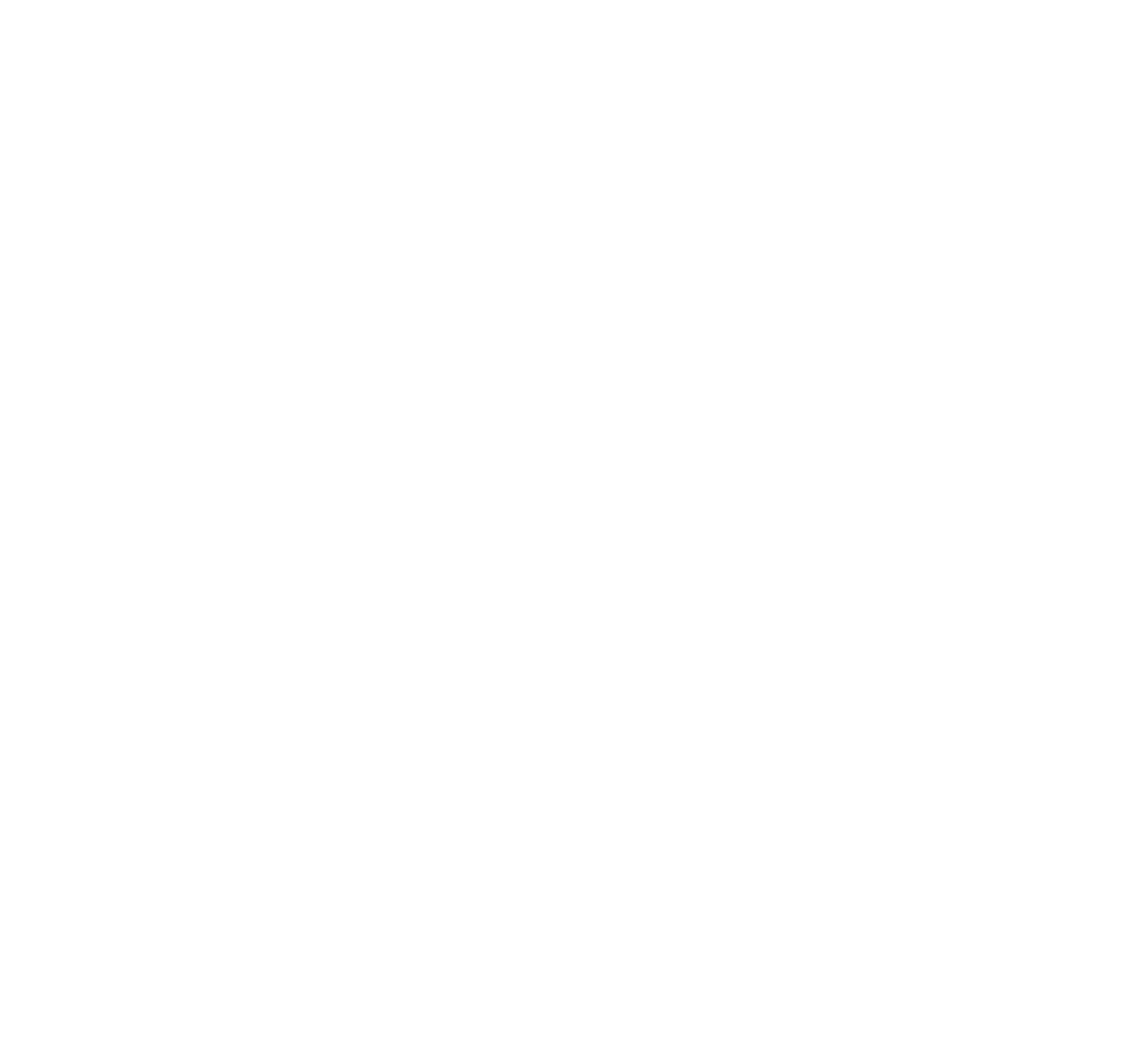 The minimalist Tenuta d’Arbia logo in crisp white on a transparent background. The icon features two stylized trees, symbolizing the estate’s unique blend of historic heritage and modern "rural chic" luxury in the Crete Senesi, Tuscany.